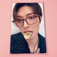 MINGI ATEEZ GOLDEN HOUR PART 2 MUSICART LUCKY DRAW POTATO CHIP PHOTOCARD PC  1