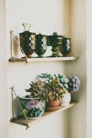 Rope Shelf For Our Succulents Decorating Your Home Floating Shelf Decor Floating Shelves