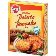Recipe courtesy of alton brown. Panni Potato Pancake Pancake Mixes Syrup Edwards Food Giant