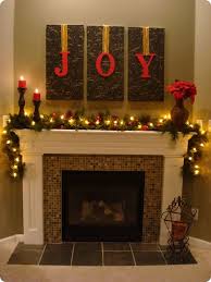 3 Blank Canvases Paint And Hang Letters Over Them With Ribbon For Mantel Decor Now I Just Need The Christmas Fireplace Diy Christmas Fireplace Christmas Diy