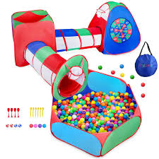 Stlove Tente Tunnel Enfant Personnalise Tente Esca Tienda De Juegos Tiendas De Campana Para Ninos Piscinas De Bolas