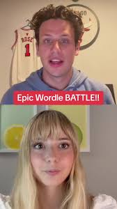 This Wordle battle came down to a 50/50 at the end… 👀😱🤯 #wordle #collab  #battle #wordletok #viral #foryou