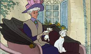 MADAME ADELAIDE BONFAMILLE, MARIE & DUCHESS ~ The Aristocats, 1970 |  Aristocats, Madame adelaide bonfamille, Disney story