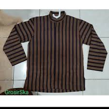 Setelan baju daerah kostum costume pakaian adat jawa surjan blangkon dewasa sorjan lurik ketroprak wayang. Jual Surjan Lurik Modern Terbaru Lazada Co Id