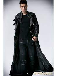 Black Trench Coat Men Classy Outfits Carey Fashion Gothic Fashion Men Trench Coat Men Gothic Fashion