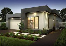 The modern style combines sharp angles with lower or single pitched rooflines. Houses Modern Single Storey House Ideas Modern House Plans Single Floor House Design House Exterior