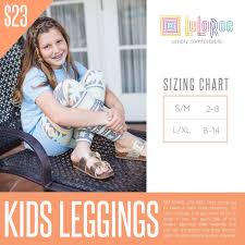 Lularoe Kids Leggings Size Chart See Our Current Collection