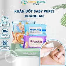 Khăn Giấy Ướt Cho Bé Baby Wipes Mềm Mại, An Toàn