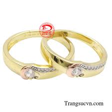 Nhẫn Cưới Vàng Tây