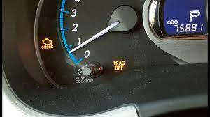 When the check engine light goes on, check under the hood for frayed wires that may need to be fixed right away. 2013 Toyota Sienna Check Engine And Track Off Lights Youtube