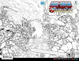On this page you can see thundercats coloring pages and and print them. First Look Ultimate 1980s Crossover He Man And Thundercats Meet This Week In The Pages Of Dc Comics Borg