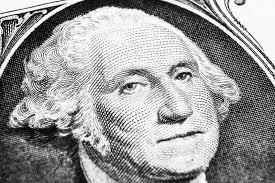 US President George Washington Face Portrait