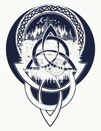 Celtic tattoos typically show courage, bravery, and power. Mountain Forest Symbol Travel Symmetry Tourism T Shirt Design Fototapete Fototapeten Zeichnen Wikinger Vektor Myloview De