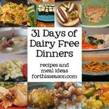 31 Days Of Dairy Free Dinners Recipes And Meal Ideas Dairy Free Recipes Dinner Dairy Free Dinner Dairy Free Cooking