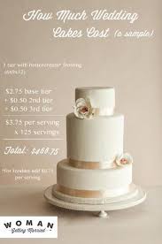 How Much Do Wedding Cakes Cost Woman Getting Married Wedding Cake Recipe Wedding Cake Cost Wedding Cake Prices