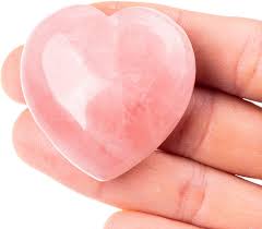 Clearer, more vibrant, and unbroken specimens are the most valuable quartz. Amazon Com Unihom Rose Quartz Heart Stone Puffy Shaped Love Palm Stone For Decoration 1 55 Rose Heart Home Kitchen