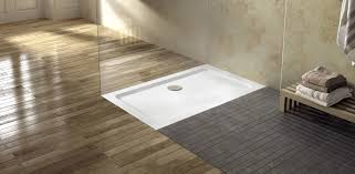Take measurements from the walls, so you can line up the with the shower pan in position, check along its edge to make sure it is sitting level. Professional Diy Guide To Installing Shower Trays Victorian Plumbing