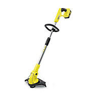 Sizeable 25cm cutting swathe for speed and efficiency. Grass Trimmers Garden Power Tools B Q