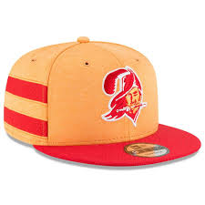 Tampa bay buccaneers orange hat. Men S New Era Orange Red Tampa Bay Buccaneers 2018 Nfl Sideline Home Historic Official 9fifty Snapback Adjustable Hat Tampa Bay Buccaneers Hat Tampa Bay Buccaneers Fitted Hats