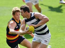 Afl star patrick dangerfield's 'circus' outfit at the brownlow medal night is ruthlessly mocked. Afl News 2021 Patrick Dangerfield Bump Jake Kelly Adelaide Crows Vs Geelong Cats Live Score Results