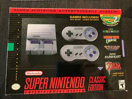 También conocida como super nintendo classic mini, se trata de una versión reducida o en miniatura de super nintendo, la consola de 16 bits que la compañía nipona lanzó originalmente en 1992 en europa. Super Nintendo Entertainment System Console Classic Mini Snes For Sale Online Ebay