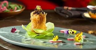 … chocolate ginger lychees, custard tarts, almond cookies. Las Vegas Chinese Restaurant Red Plate The Cosmopolitan