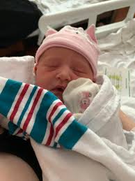 A little VIP dropped by and brightened everyJuan's day today! It's mom  Holiday and Baby Haven, whose official birthplace was onboard 5J 015! As  the first ever baby born onboard one of