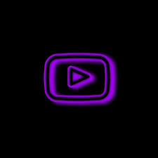 Icono De Youtube Morado Wallpaper Iphone Neon Purple Wallpaper Iphone Iphone Wallpaper Logo