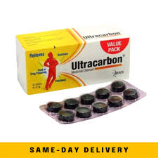 Ultracarbon Medicinal Charcoal Tablet 50's | Doctor Anywhere Marketplace