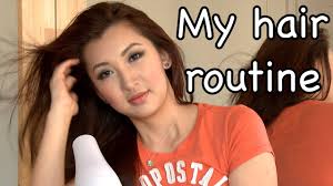 Turn down the tap, rinse thoroughly and adjust your schedule as needed depending on your activities or product use. My Daily Haircare Routine Youtube