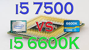 I5 7500 Vs I5 6600k Benchmarks Gaming Tests Review And Comparison Kaby Lake Vs Skylake Youtube