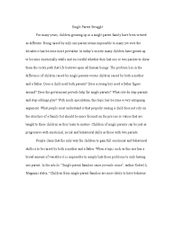 Knowing how to write a college essay is a useful skill for anyone who plans to go to college. Does Single Parenting Affect Children