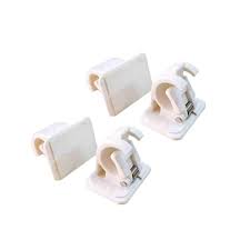 Sirigogo Self Adhesive Hooks Curtain Rod Bracket Pole Holder 4 Pcs Drapery Hook Holders Curtain Pole Wall Brackets Fixings Rod Holder Adhesive Towel Rod Hooks For Home Bathroom Buy Online In