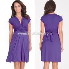 12 desain baju hamil muslim modis tren masa kini. Baju Ibu Hamil Desain Terbaru Grosir Ungu Gaun Ibu Hamil Leher V Dalam Depan Simpul Buy Baju Hamil Baju Hamil Baju Hamil Product On Alibaba Com