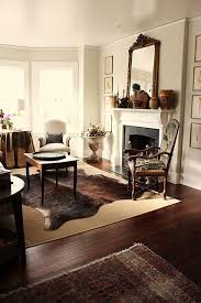 For The Love Of A House The Winter Mantel Rugs In Living Room Living Room Inspiration Hide Rug Living Room