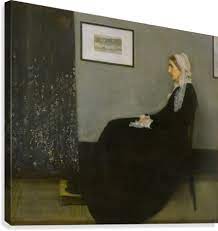 Whistler's mother, which arrives in melbourne on march 25, is one of the most famous portraits in the world. James Mcneill Whistlers Mother Hd 300ppi Stock Photography