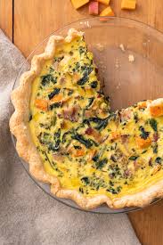Quiche was always on the menu, so i've been eating and loving it for a long time. Spinach Bacon Sweet Potato Quiche Wyse Guide
