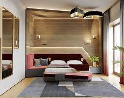 Sophisticated Small Scale Luxury With Beautiful Botanical Themed Decor Bedroom Design Bedroom Bed Design Luxurious Bedrooms