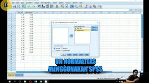 Cara Uji Normalitas Kuesioner Menggunakan Spss Youtube