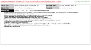 indirect purchasing buyer resumes samples