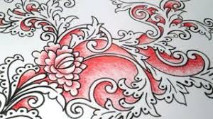 Batik tulis terkenal dengan harganya yang mahal dari pada batik yang lain. Cara Menggambar Batik Motif Bunga 14