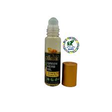 Dầu lăn nhân sâm green herb oil ginseng root aroma oil hàng nội địa ch