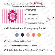 Amazon.com : VIDMOT Pink Stripes Backdrop Pink Photo Frame Princess  Portrait Backdrop for Birthday Baby Shower Cake Table Decor 9x6ft Party  Photo Booth Background Banner Photography Props BJLSVV745 : Electronics