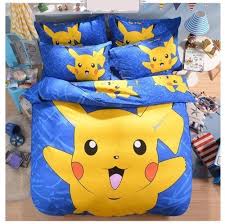 Pokemon Go Pikachu 5 Designs Queen Bedding Set Super Deal Queen Bedding Sets Duvet Bedding Sets Bedding Set