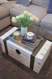Vintage Pretty Happy March Creative Coffee Table Coffee Table Trunk Decorating Coffee Tables