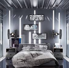 As we know that they will be so excited when know their bedroom is. Wake Up On The Dark Side With Our Starwars Bedding And Limited Edition Art Starwars Mypbteen Star Wars Bedroom Star Wars Room Decor Star Wars Room
