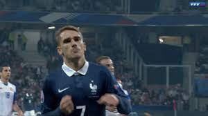 Share the best gifs now >>> Gif Image Most Wanted Hotline Bling Griezmann Celebration Gif
