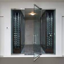 Frameless Wine Room Glass Doors Wine Room Wine Cellar Glass Door