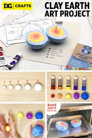 Clay Earth Art Project Earth Art Projects Educational Crafts Kids Art Projects