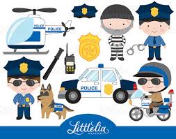 Police Clipart Police Station Clipart 15020 Etsy Festa Da Policia Bolos De Policia Festa Infantil Peppa
